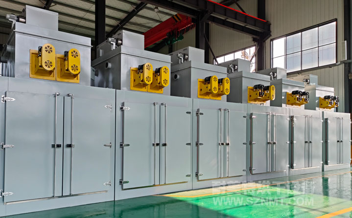 光伏行業烘烤陶瓷纖維爐膽燃氣烘箱